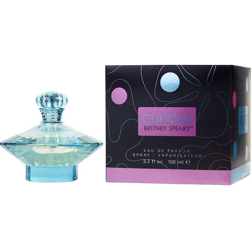 CURIOUS Britney Spears women perfume edp 3.3 oz. 3.4 NEW IN BOX