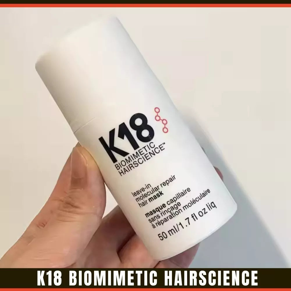 K18 Hair Mask Leave In Molecular Repair Biomimetic Hairscience 50ml 1.7oz
