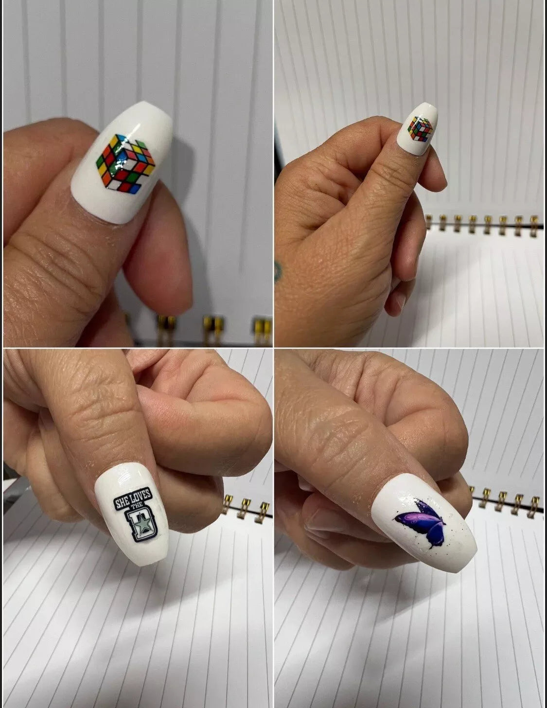 Cute Cats Waterslide Nail Art Decals Set Of 50 Instructions & Bonus