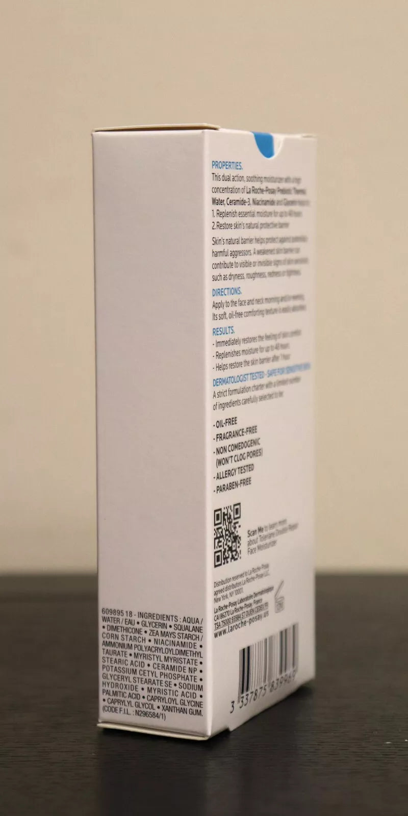NEW La Roche-Posay Toleriane Double Repair Face Moisturizer 1.35 Oz Exp 09/2026+