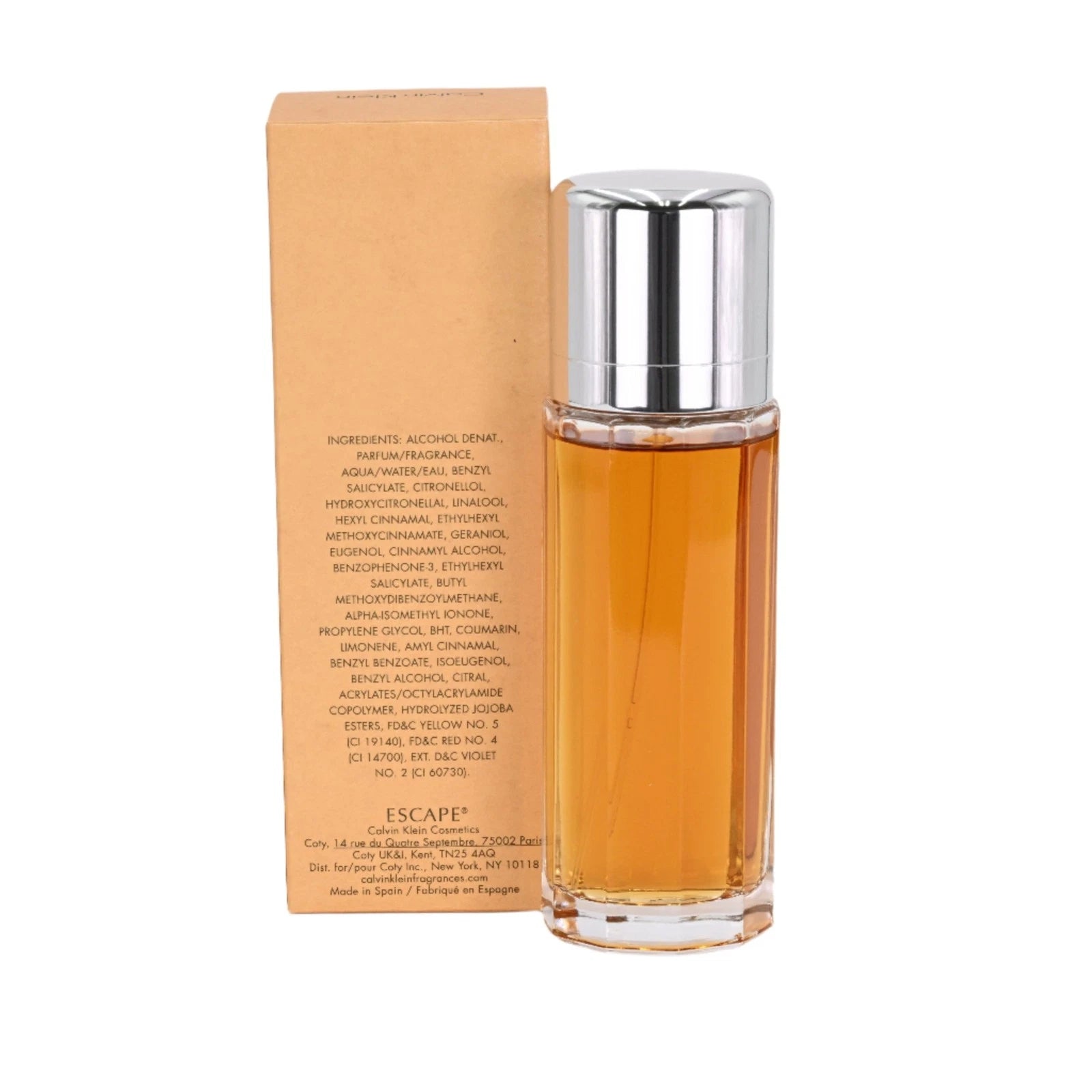 ESCAPE Calvin Klein women EDP Perfume 3.4 oz 3.3 New in Box
