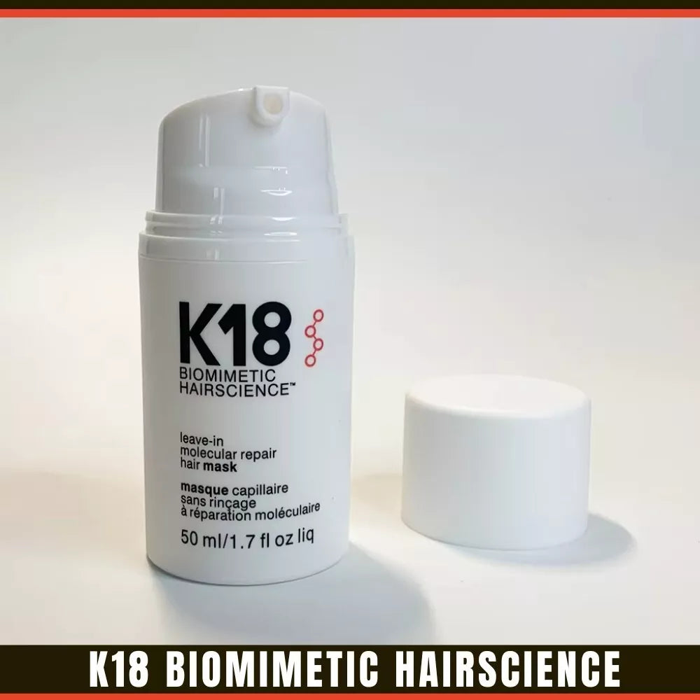 K18 Hair Mask Leave In Molecular Repair Biomimetic Hairscience 50ml 1.7oz