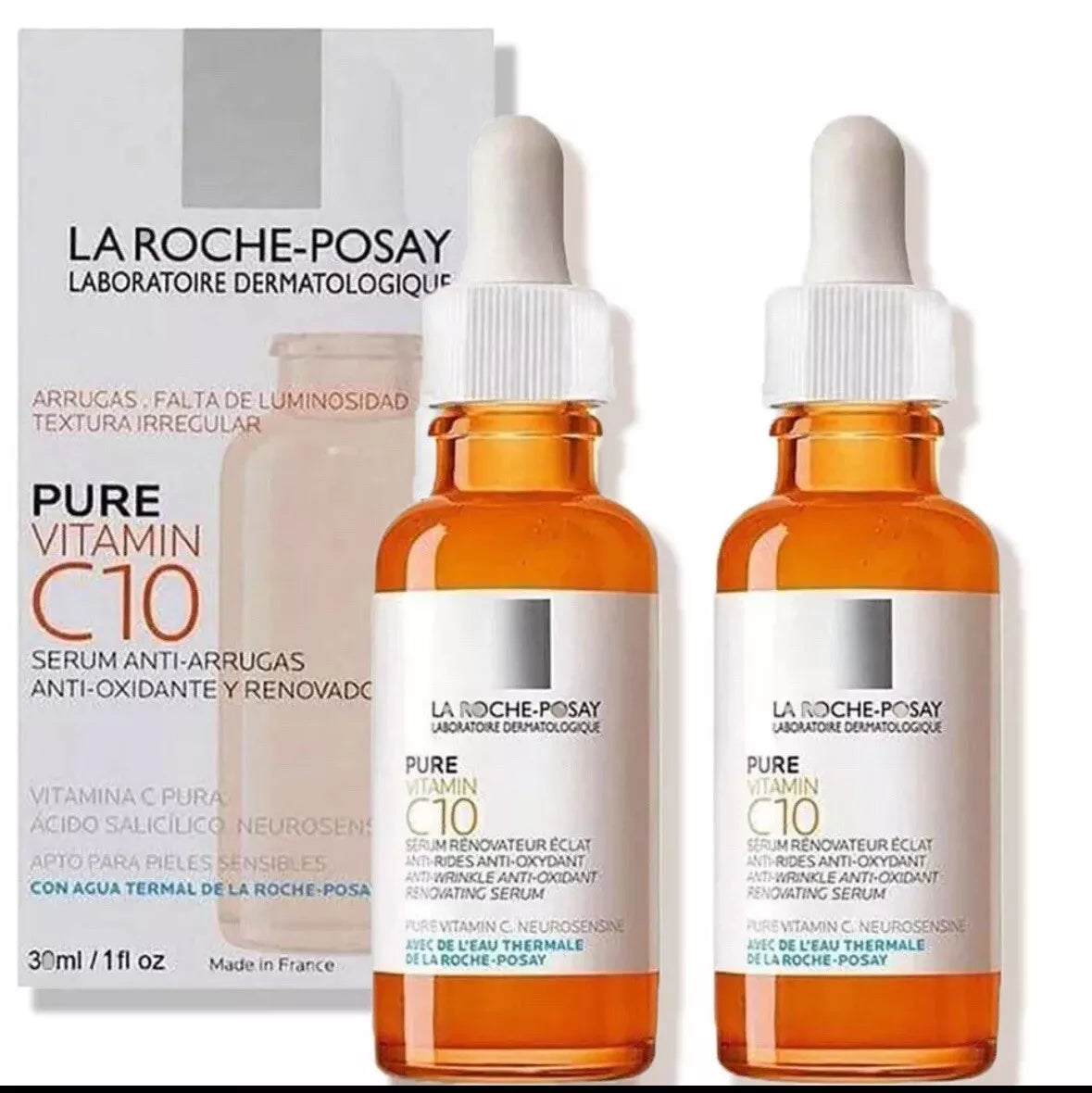 *Authentic* La Roche-Posay 10% Pure Vitamin C Serum - Anti-Wrinkle *Exp. 05/2026