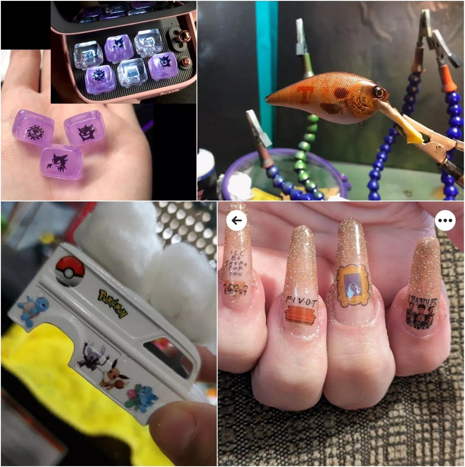 Halloween Waterslide Nail Decals Set Of 50 Instructions & Bonus