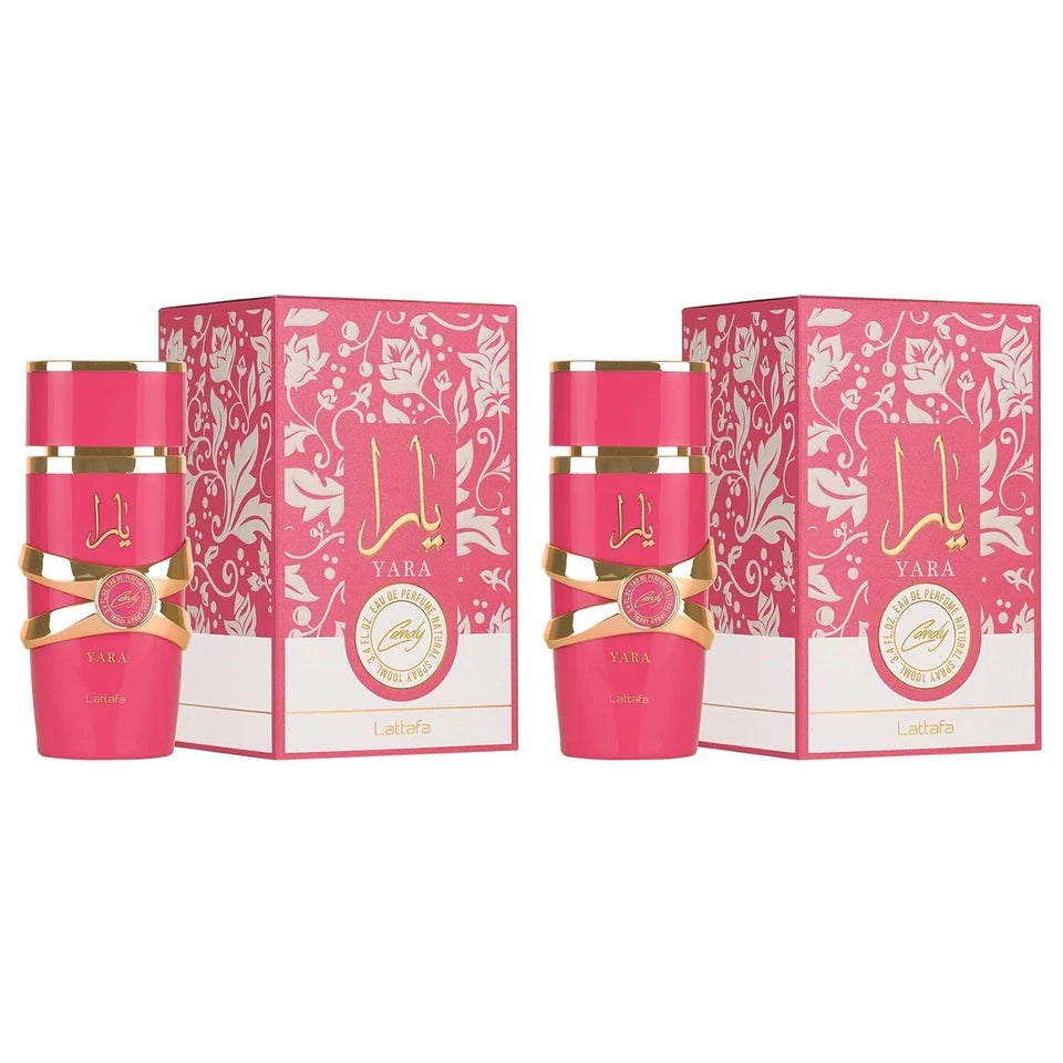 Lattafa Yara Candy for Women Eau de Parfum Spray 3.4 OZ / 100 ml